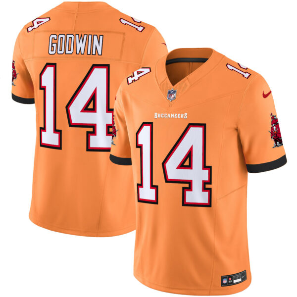 Men's Buccaneers Throwback Vapor Limited Jersey V3 - All Stitched - Image 4