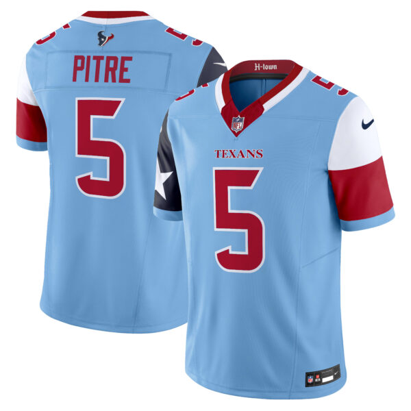 Men's Houston Texans 2024 Vapor Limited Jersey V5 - All Stitched - Image 9