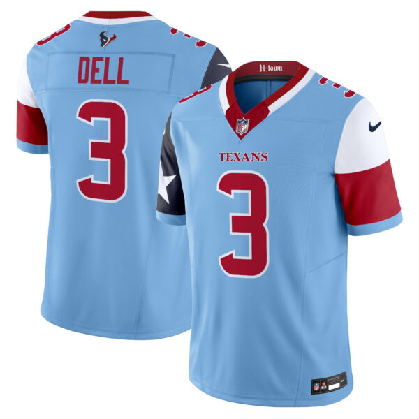 Men's Houston Texans 2024 Vapor Limited Jersey V5 - All Stitched - Image 5