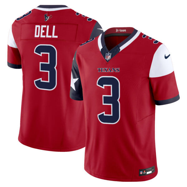 Men's Houston Texans 2024 Vapor Limited Jersey V5 - All Stitched - Image 23