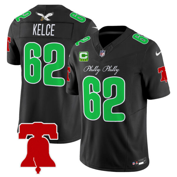 Men's Philadelphia Eagles Philly Phanatic Style Vapor Limited Jersey - All Stitched - Image 20