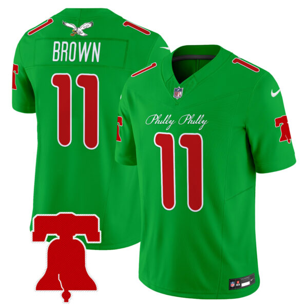 Men's Philadelphia Eagles Philly Phanatic Style Vapor Limited Jersey - All Stitched - Image 8