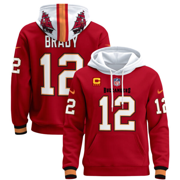 Men's Tampa Bay Buccaneers 2024 Pullover Hoodie V2 - All Stitched - Image 9