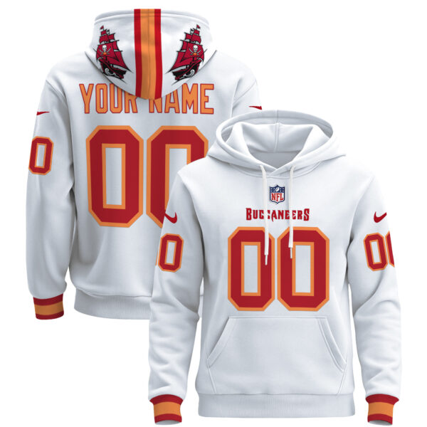 Tampa Bay Buccaneers 2024 Custom Pullover Hoodie V2 - All Stitched - Image 3