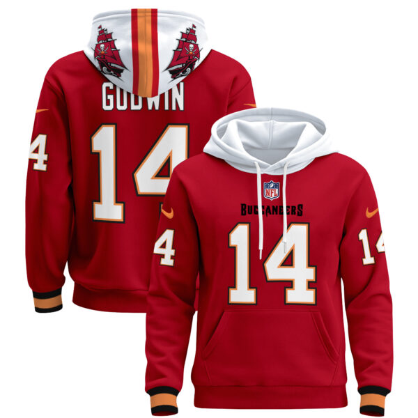 Men's Tampa Bay Buccaneers 2024 Pullover Hoodie V2 - All Stitched - Image 11