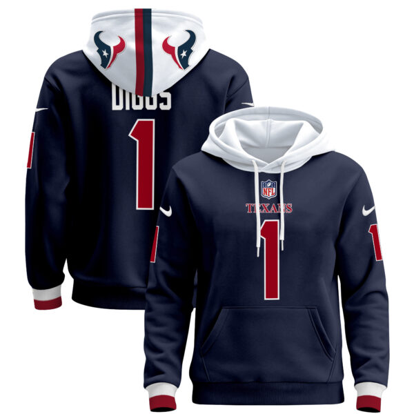 Men's Houston Texans 2024 Pullover Hoodie V2 - All Stitched - Image 11
