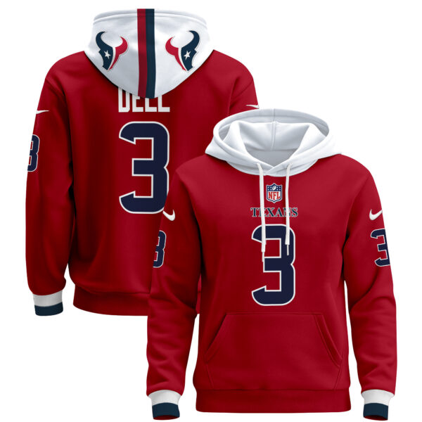 Men's Houston Texans 2024 Pullover Hoodie V2 - All Stitched - Image 22