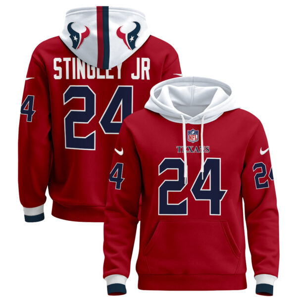 Men's Houston Texans 2024 Pullover Hoodie V2 - All Stitched - Image 23