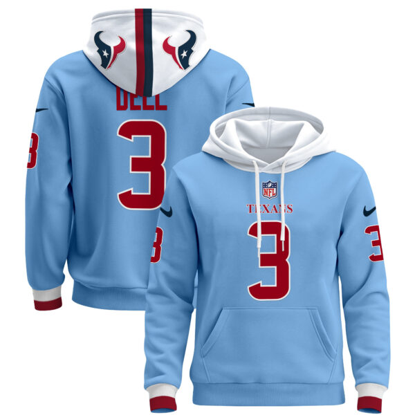 Men's Houston Texans 2024 Pullover Hoodie V2 - All Stitched - Image 4