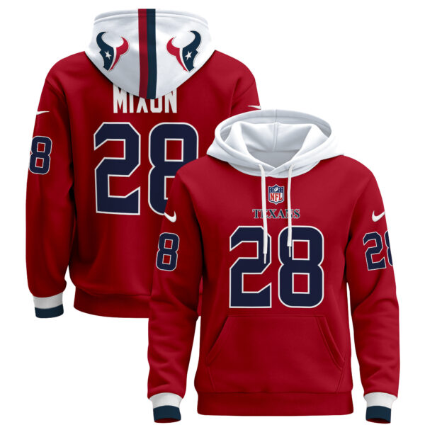 Men's Houston Texans 2024 Pullover Hoodie V2 - All Stitched - Image 21