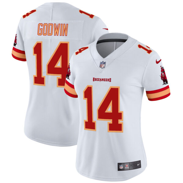 Women's Buccaneers Throwback Vapor Limited Jersey V3 - All Stitched - Image 18