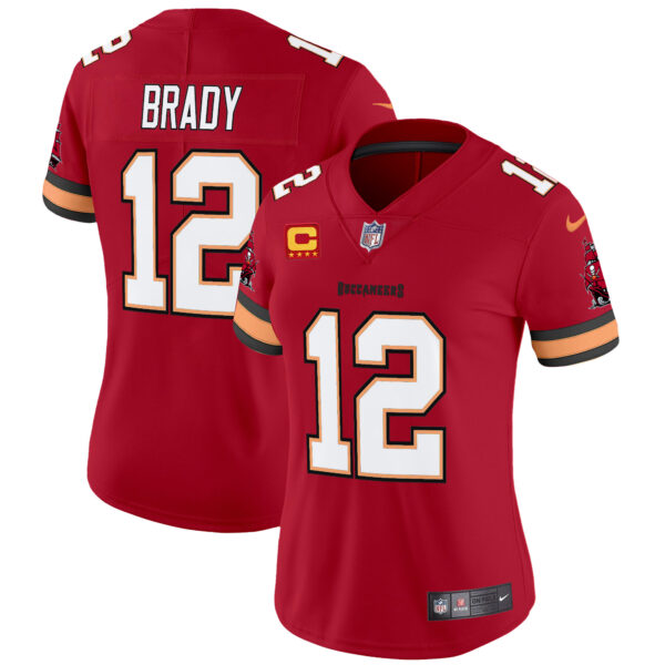Women's Buccaneers Throwback Vapor Limited Jersey V3 - All Stitched - Image 9