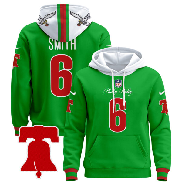Men's Philadelphia Eagles Philly Phanatic 2024 Pullover Hoodie - All Stitched - Image 4