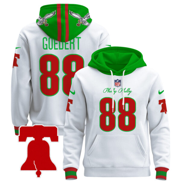 Men's Philadelphia Eagles Philly Phanatic 2024 Pullover Hoodie - All Stitched - Image 18