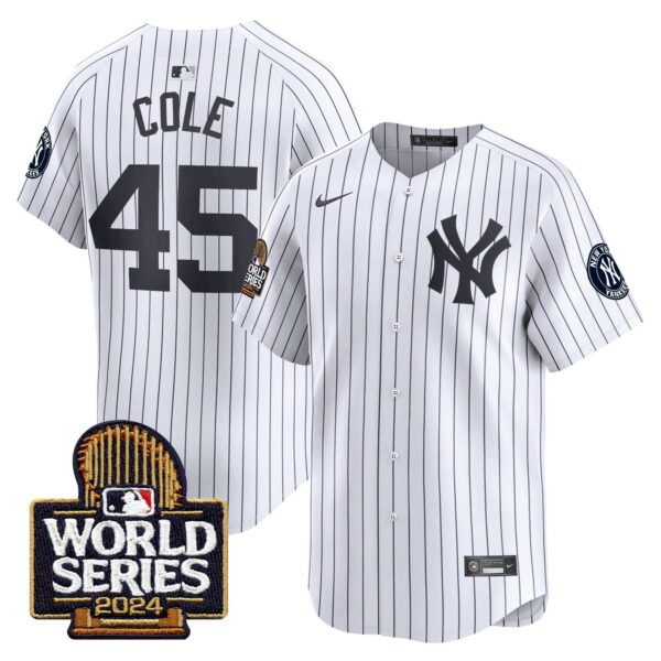 Men's Yankees 2024 World Series Vapor Premier Limited Jersey - All Stitched - Image 21