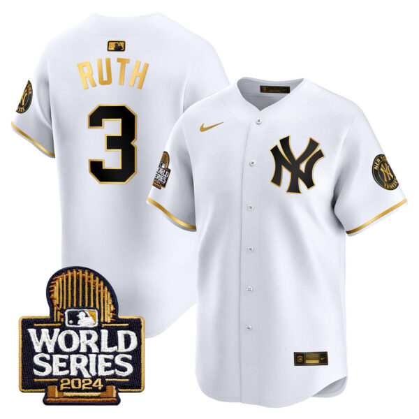 Men's Yankees 2024 World Series Vapor Premier Limited Jersey - All Stitched - Image 11