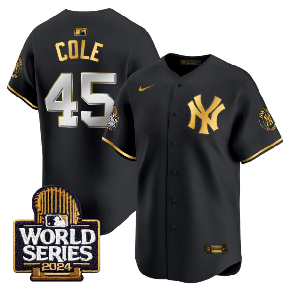 Men's Yankees 2024 World Series Vapor Premier Limited Jersey - All Stitched - Image 5