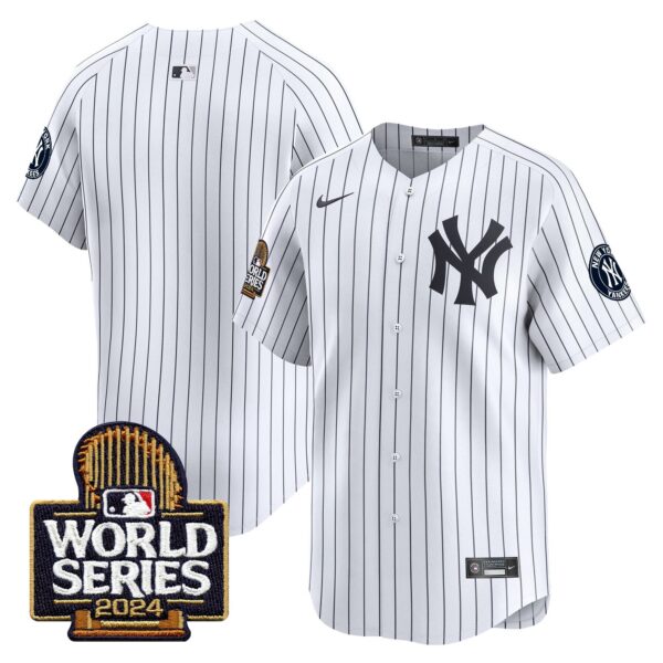 Men's Yankees 2024 World Series Vapor Premier Limited Jersey - All Stitched - Image 24