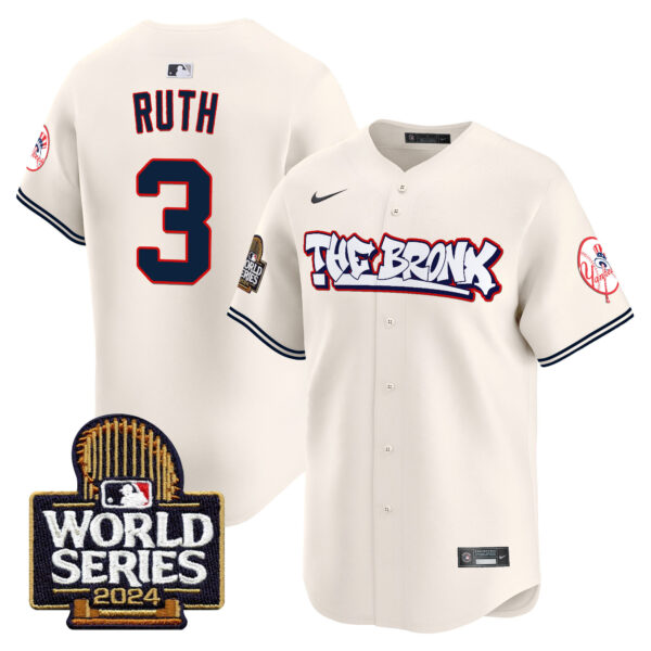 Men's Yankees The Bronx 2024 World Series Vapor Premier Limited Jersey - All Stitched - Image 3