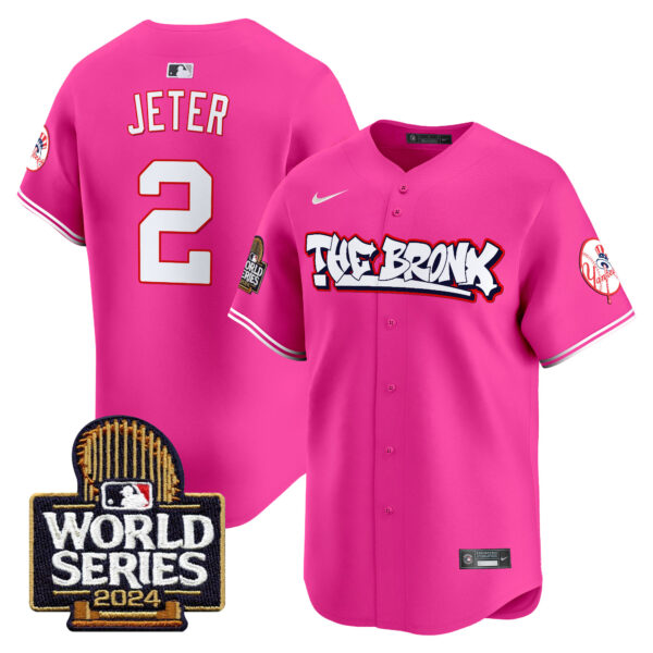 Men's Yankees The Bronx 2024 World Series Vapor Premier Limited Jersey - All Stitched - Image 36