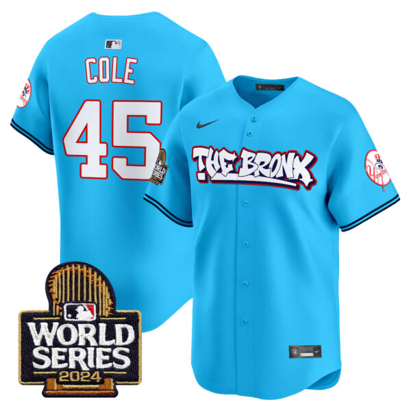 Men's Yankees The Bronx 2024 World Series Vapor Premier Limited Jersey - All Stitched - Image 29