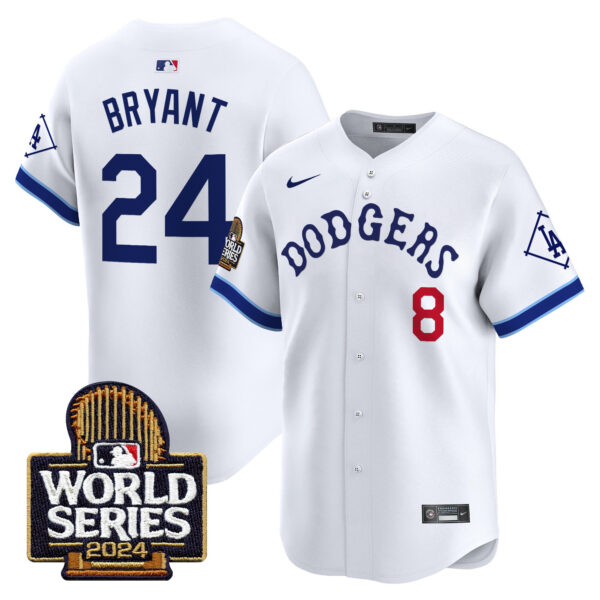 Men's Dodgers Tribute 2024 World Series Vapor Premier Limited Jersey - All Stitched - Image 22