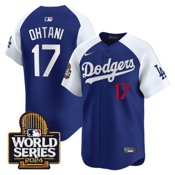 Men's Dodgers 2024 World Series Vapor Premier Limited Jersey - All Stitched - Image 32