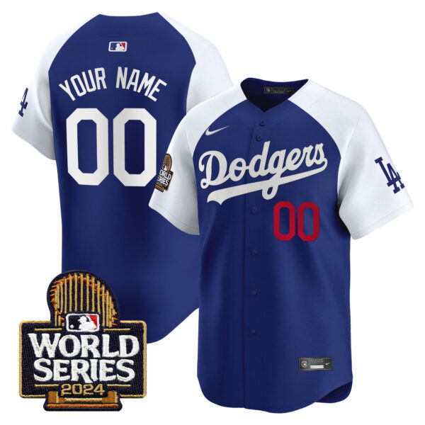 Dodgers 2024 World Series Vapor Premier Limited Custom Jersey - All Stitched - Image 4