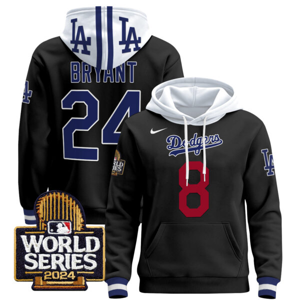 Men's Dodgers 2024 World Series Pullover Hoodie - All Stitched - Image 20