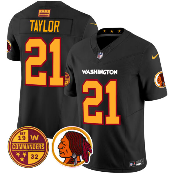 Men's Washington Half Redskins & Commanders Vapor Limited Jersey - All Stitched - Image 27