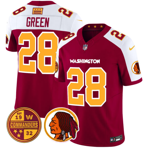 Men's Washington Half Redskins & Commanders Vapor Limited Jersey - All Stitched - Image 14