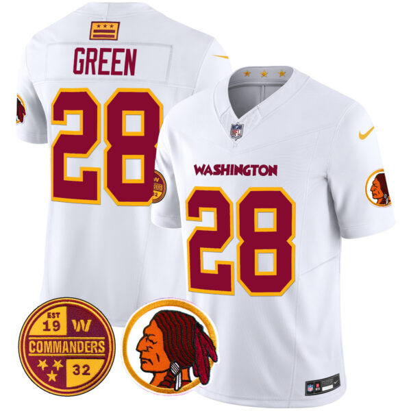 Men's Washington Half Redskins & Commanders Vapor Limited Jersey - All Stitched - Image 42