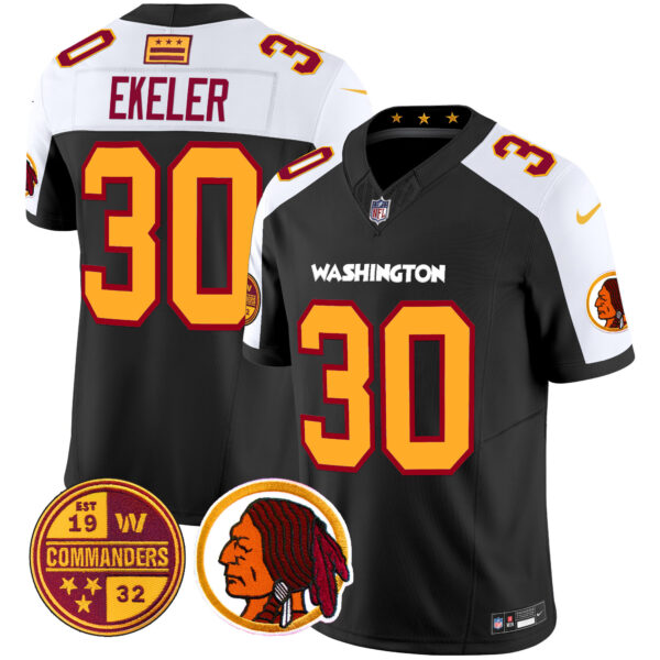 Men's Washington Half Redskins & Commanders Vapor Limited Jersey - All Stitched - Image 17