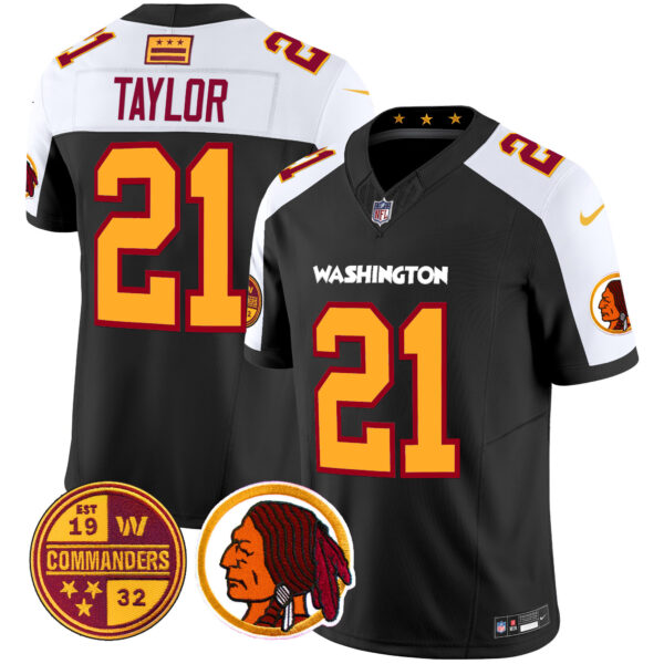 Men's Washington Half Redskins & Commanders Vapor Limited Jersey - All Stitched - Image 20