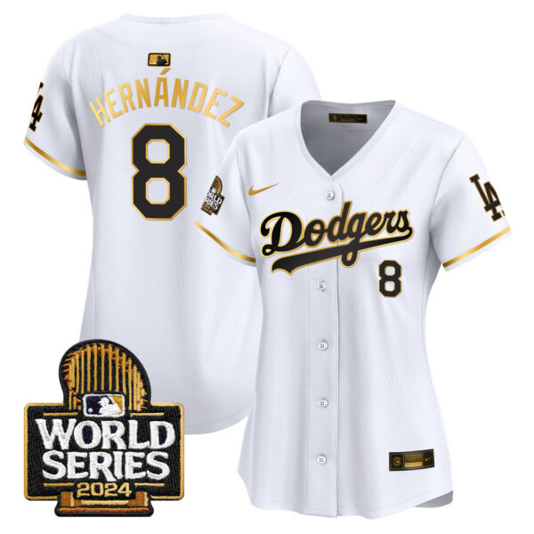 Women's Dodgers 2024 World Series Vapor Premier Limited Jersey - All Stitched - Image 57
