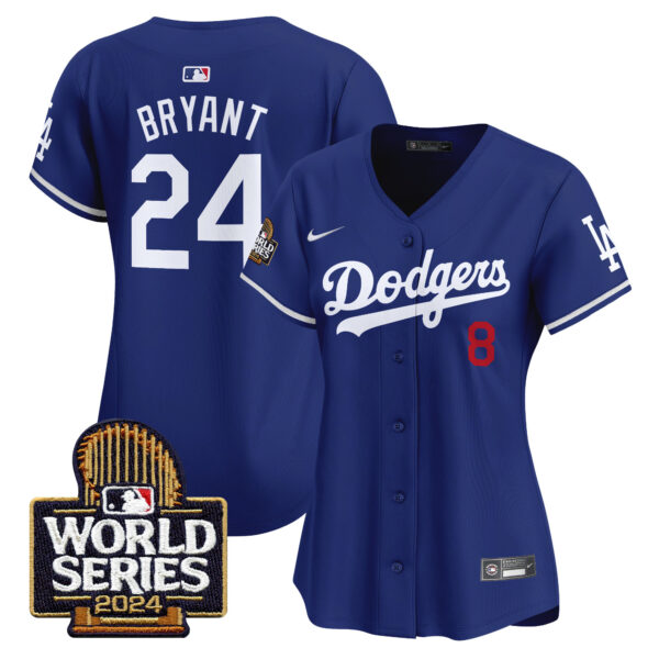 Women's Dodgers 2024 World Series Vapor Premier Limited Jersey - All Stitched - Image 15