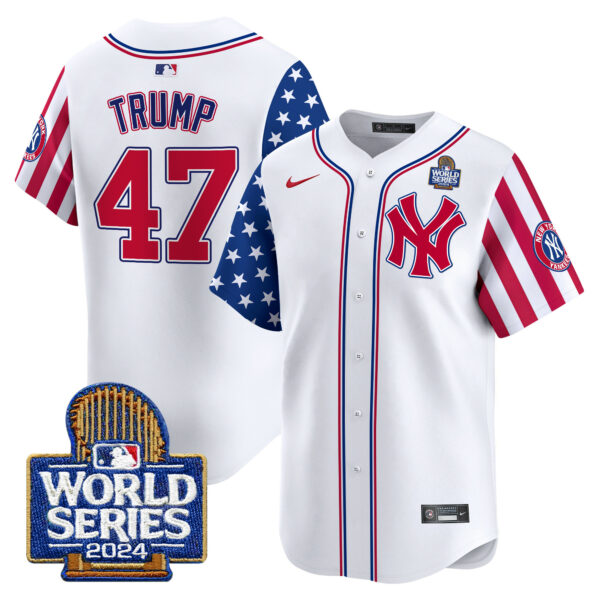 Men's Yankees American Style 2024 World Series Vapor Premier Limited Jersey V2 - All Stitched - Image 9
