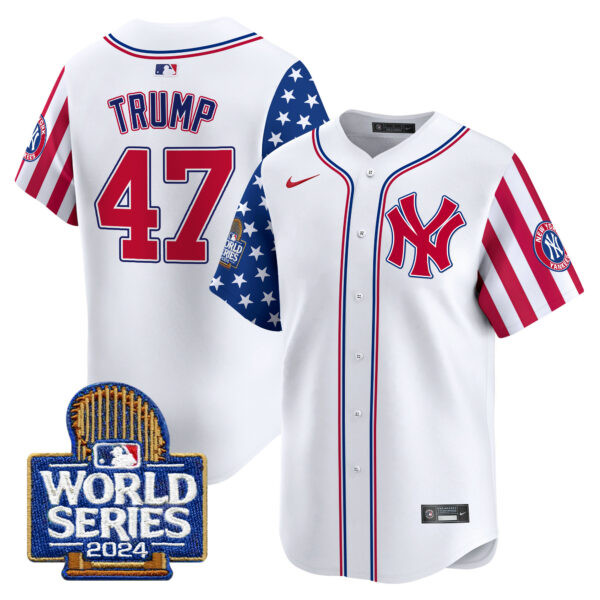 Men's Yankees American Style 2024 World Series Vapor Premier Limited Jersey - All Stitched - Image 9
