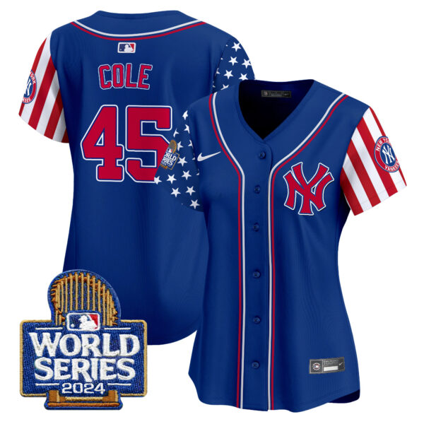 Women's Yankees American Style 2024 World Series Vapor Premier Limited Jersey - All Stitched - Image 27