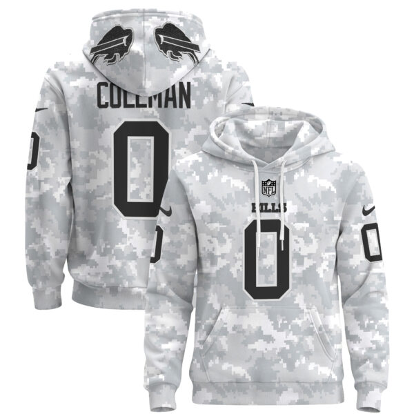 Buffalo Bills 2024 Salute to Service Pullover Hoodie - All Stitched - Image 7