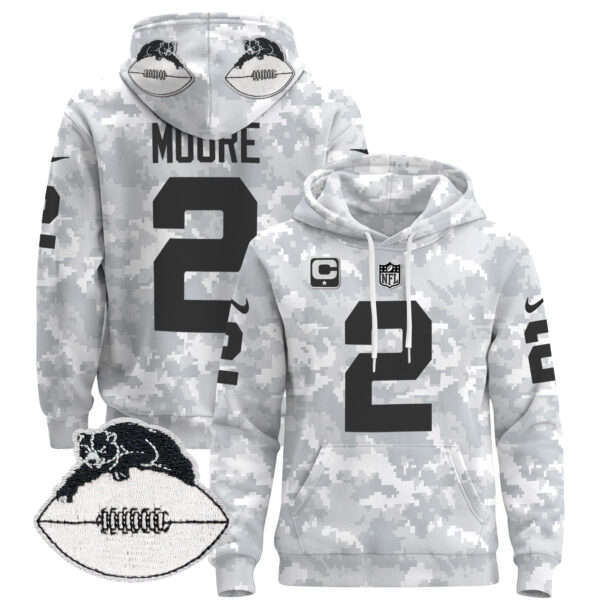 Chicago Bears Throwback 2024 Salute to Service Pullover Hoodie - All Stitched - Image 5