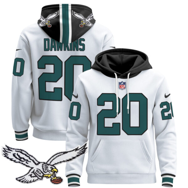 Men's Philadelphia Eagles 2024 Pullover Hoodie - All Stitched - Image 16