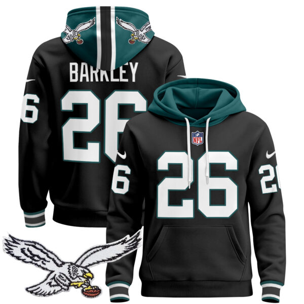 Men's Philadelphia Eagles 2024 Pullover Hoodie - All Stitched - Image 17