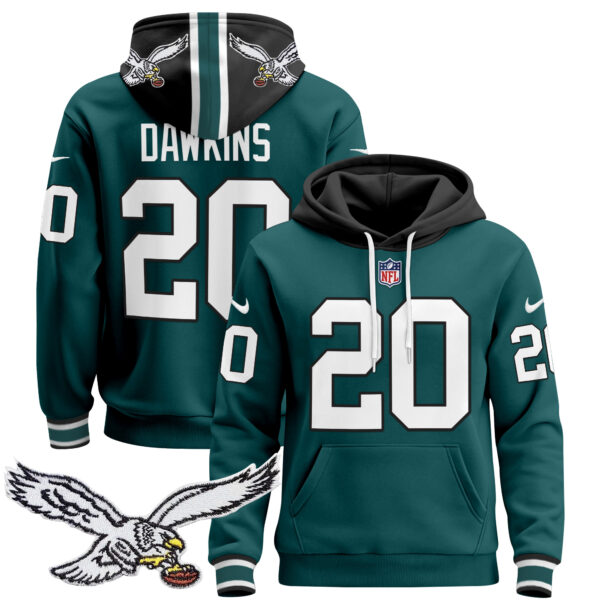 Men's Philadelphia Eagles 2024 Pullover Hoodie - All Stitched - Image 32
