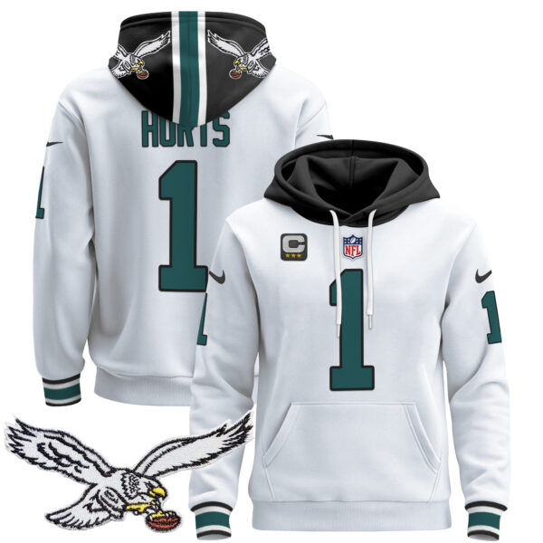Men's Philadelphia Eagles 2024 Pullover Hoodie - All Stitched - Image 11