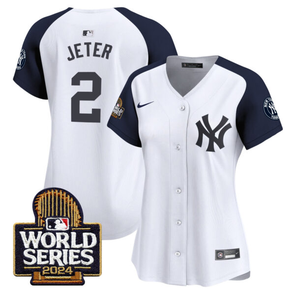 Women's Yankees 2024 World Series Vapor Premier Limited Jersey - All Stitched - Image 44