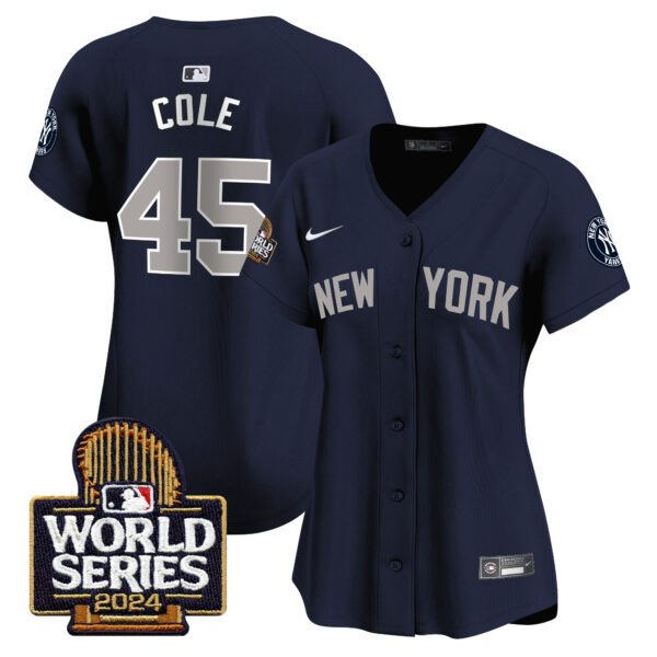 Women's Yankees 2024 World Series Vapor Premier Limited Jersey - All Stitched - Image 37