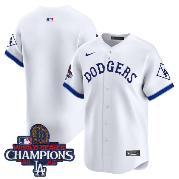 Men's Dodgers Tribute 2024 World Series Champions Vapor Premier Limited Jersey - All Stitched - Image 27