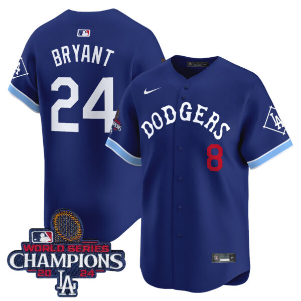 Men's Dodgers Tribute 2024 World Series Champions Vapor Premier Limited Jersey - All Stitched - Image 13