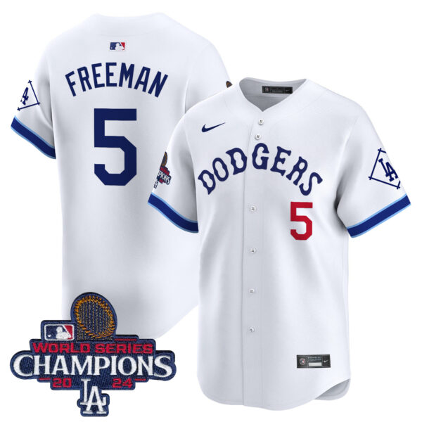 Men's Dodgers Tribute 2024 World Series Champions Vapor Premier Limited Jersey - All Stitched - Image 20